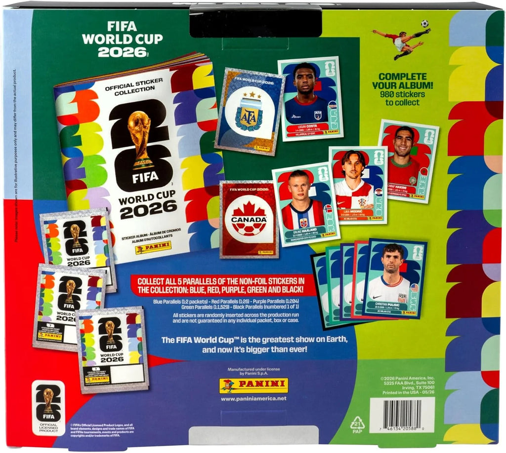 2026 Panini FIFA World Cup Sticker Exclusive Box